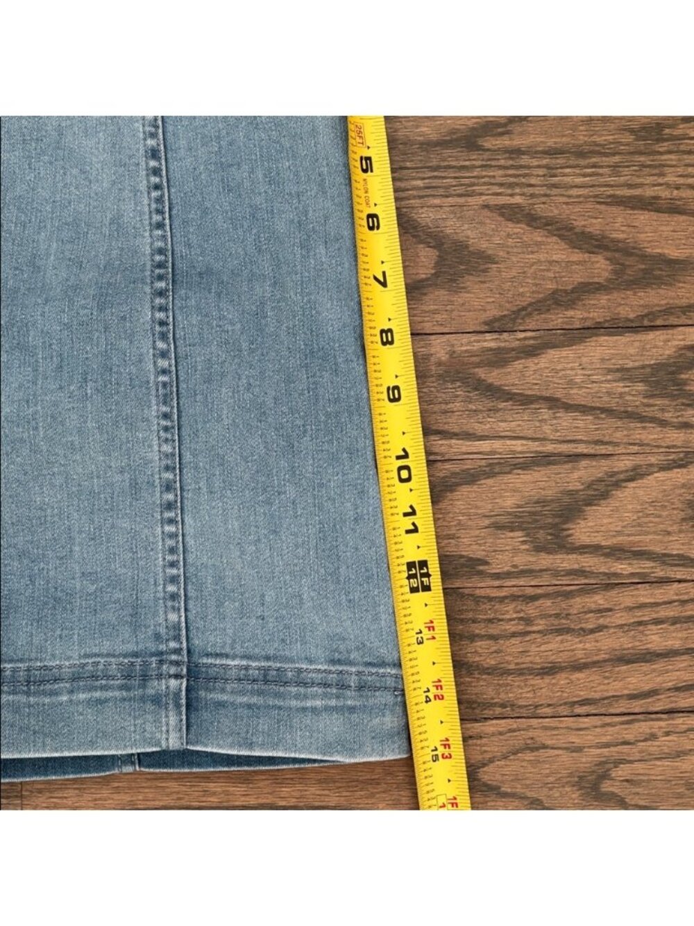 Women's Skirt Denim Blue Skirt - Picture 3 of 5